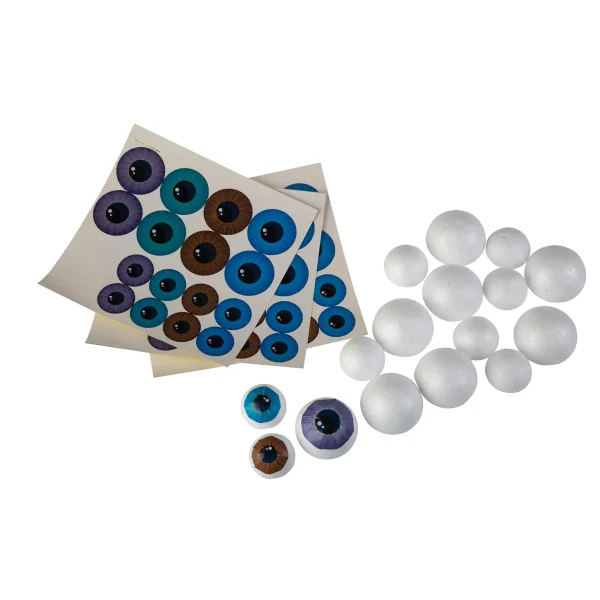 Domed 3D Eyes Set of 16 — Eduplay Educational Toy
