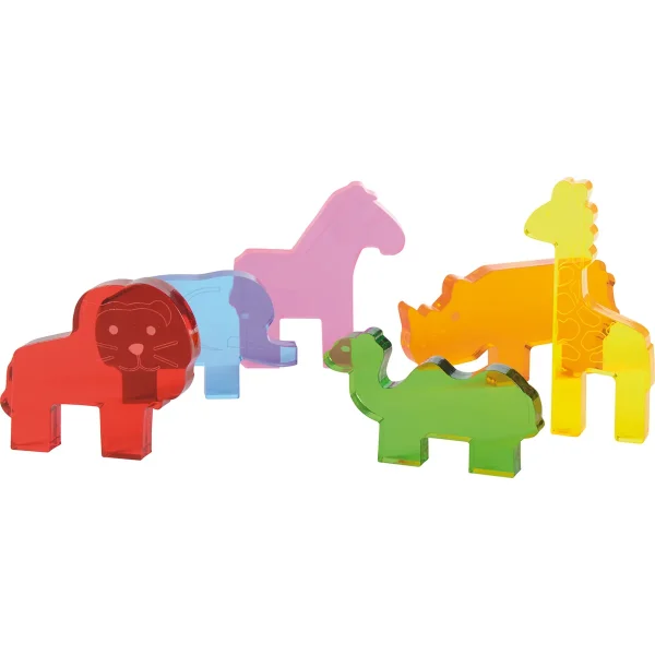Acrylic Wild Animals Set of 6 — Eduplay educational nursery toy