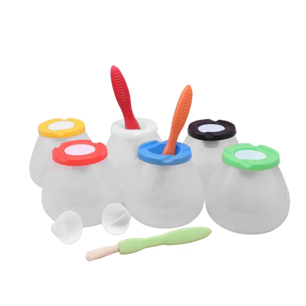 Non-Spill Cups with Lid Set of 6 — Eduplay educational toys