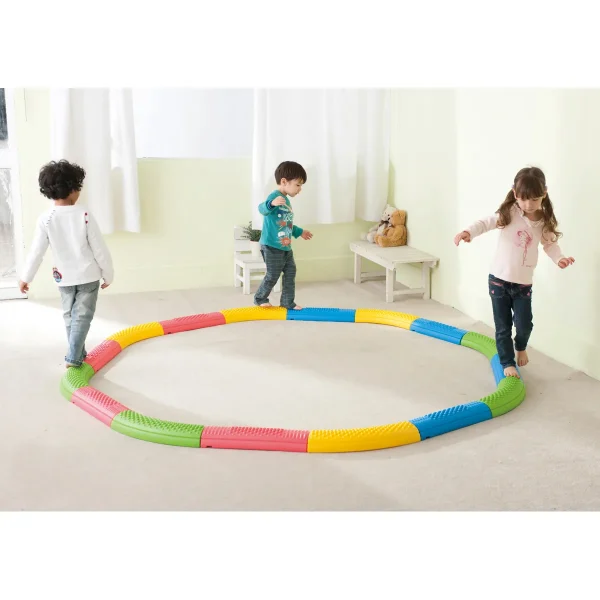Balance Path, 8 Straights, 8 Curves — Kiki-Ena Natural Wood Craft Materials