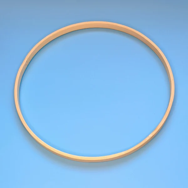 Bamboo Ring Ø 20cm — Kiki-Ena Natural Wood Craft Materials