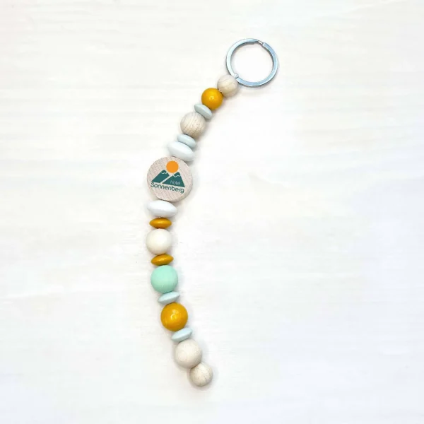 Key Ring Craft Set 'Nature' - Personalised with Logo — Kiki-Ena Natural Wood Craft Materials