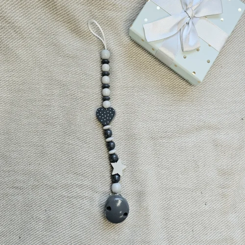 Grey Dummy Chain Craft Kit III — Kiki-Ena Natural Wood Craft Materials