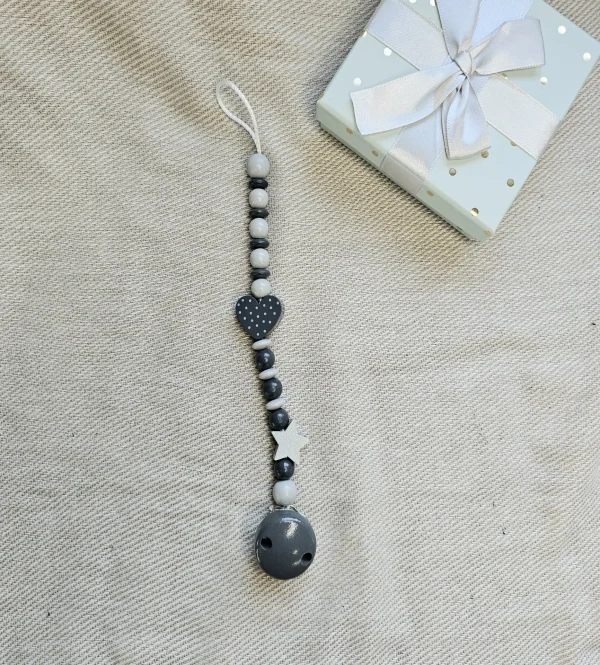 Grey Dummy Chain Craft Kit III — Kiki-Ena Natural Wood Craft Materials