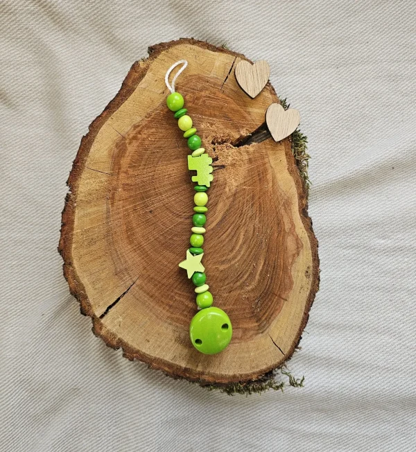 Green Dummy Chain Craft Kit III — Kiki-Ena Natural Wood Craft Materials