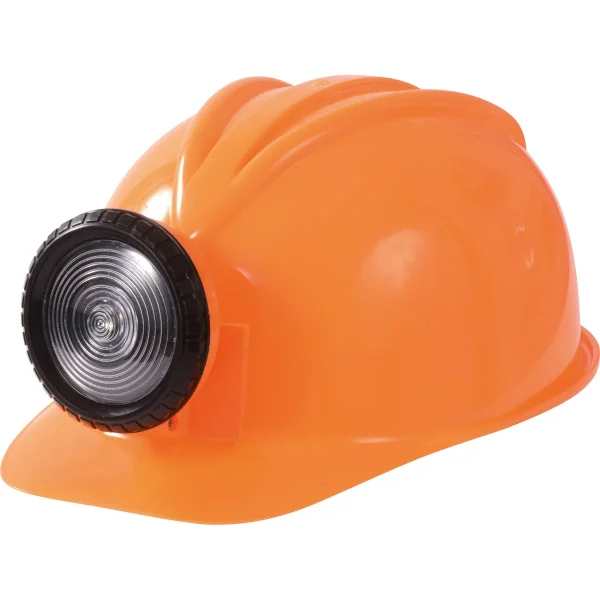 Orange Hard Hat with Lamp — Eduplay Educational Toy for Nursery