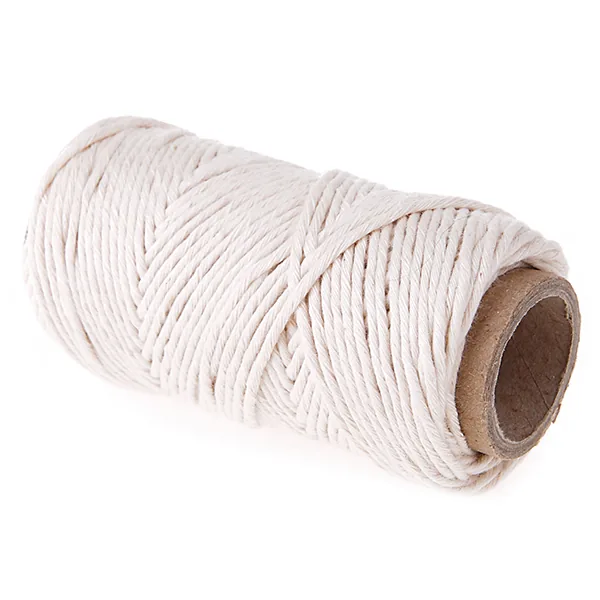 Cotton Cord Ø 1.5mm - 40m Roll — Kiki-Ena Natural Wood Craft Material
