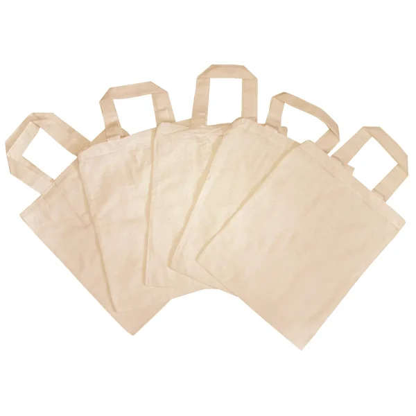 Large Cotton Bags 5-piece Set — Eduplay educational toy nursery