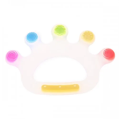 Teething Ring Crown multicoloured — Kiki-Ena Natural Wood Craft Materials