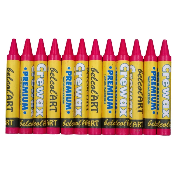 belcolART Crewax Premium 12 Light Pink Wax Crayons — Eduplay Educational Toys Nursery