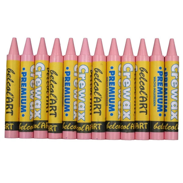 belcolART Crewax Premium 12 Pink Wax Crayons — Eduplay Educational Toys Nursery