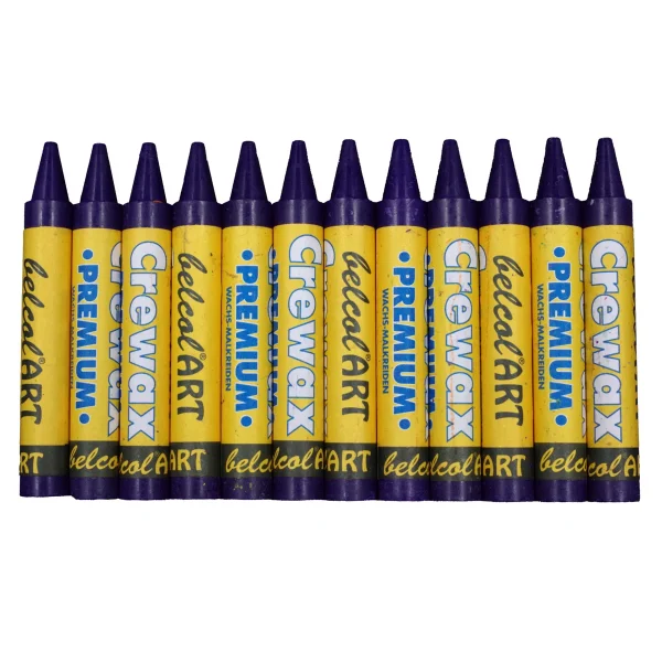 belcolART Crewax Premium 12 Violet Wax Crayons — Eduplay Educational Toys Nursery