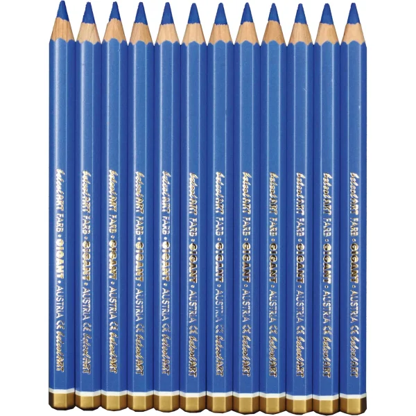 belcolART Colour Giant 12 Blue Crayons — Eduplay Educational Toys Nursery