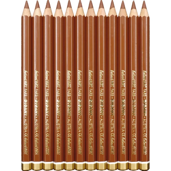 belcolART Colour Giant 12 Brown Crayons — Eduplay Educational Toys Nursery