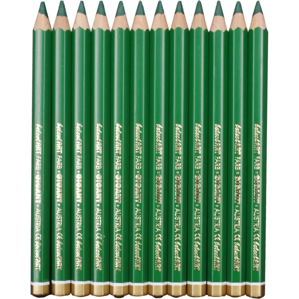 belcolART Colour Giant 12 Dark Green Crayons — Eduplay Educational Toys Nursery