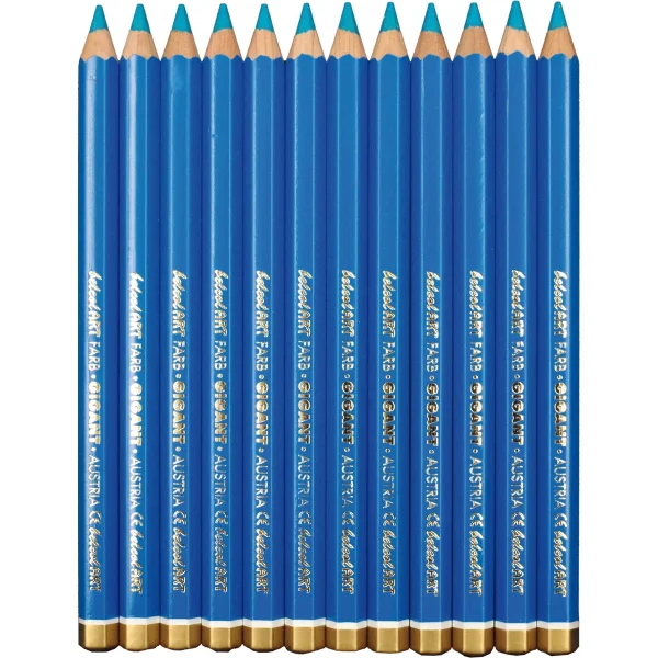 belcolART Colour Giant 12 Light Blue Crayons — Eduplay Educational Toys Nursery
