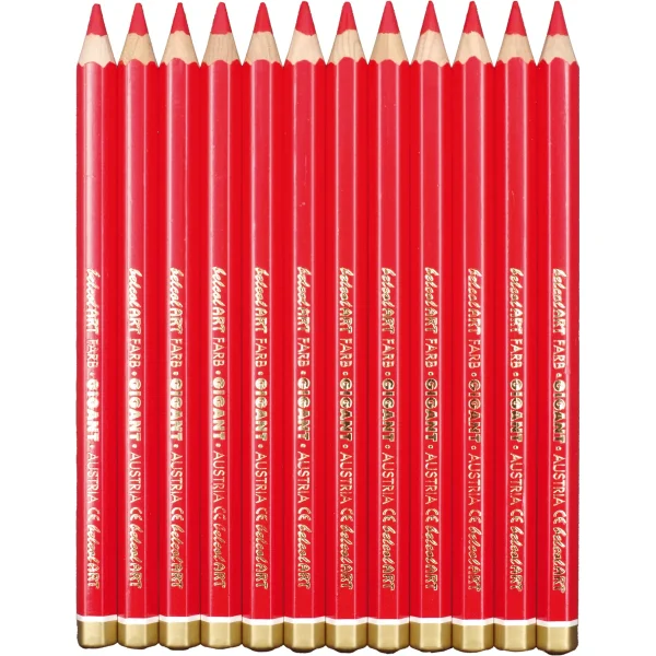 belcolART Colour Giant 12 Red Crayons — Eduplay Educational Toys Nursery