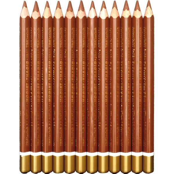 belcolART Colour Giant Trigon 12 Brown Pencils — Eduplay Educational Toy for Nursery