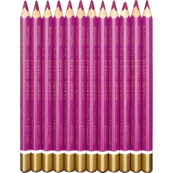 belcolART Colour Giant Trigon 12 Dark Magenta Pencils — Eduplay Educational Toy for Nursery