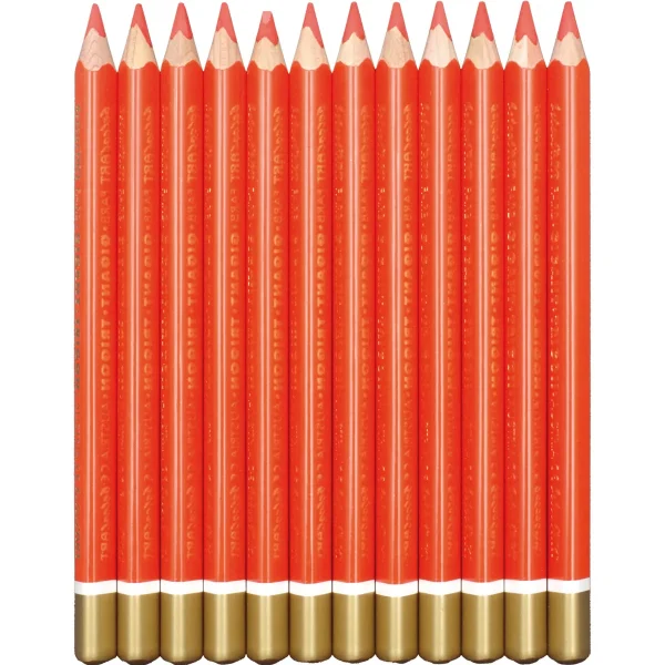 belcolART Colour Giant Trigon 12 Dark Orange Pencils — Eduplay Educational Toy for Nursery