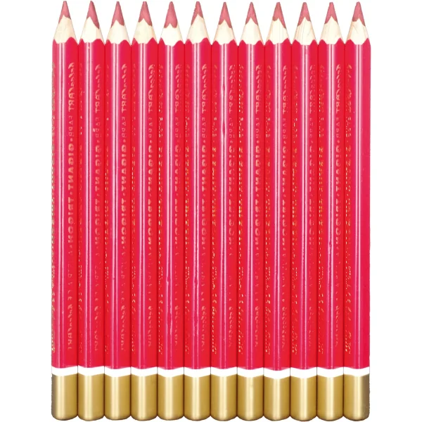 belcolART Colour Giant Trigon 12 Dark Red Pencils — Eduplay Educational Toy for Nursery