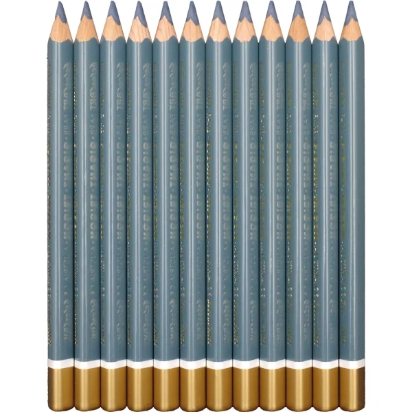 belcolART Colour Giant Trigon 12 Grey Pencils — Eduplay Educational Toy for Nursery
