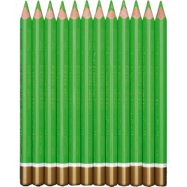 belcolART Colour Giant Trigon 12 Light Green Pencils — Eduplay Educational Toy for Nursery