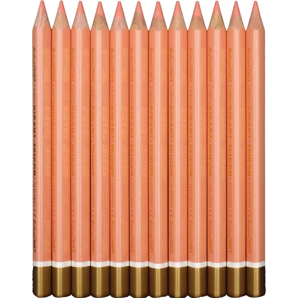 belcolART Colour Giant Trigon 12 Light Orange Pencils — Eduplay Educational Toy for Nursery