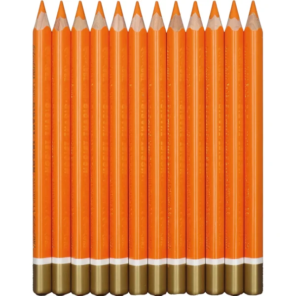 belcolART Colour Giant Trigon 12 Orange Pencils — Eduplay Educational Toy for Nursery