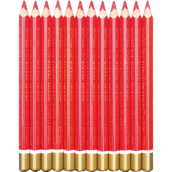 belcolART Colour Giant Trigon 12 Red Pencils — Eduplay Educational Toy for Nursery