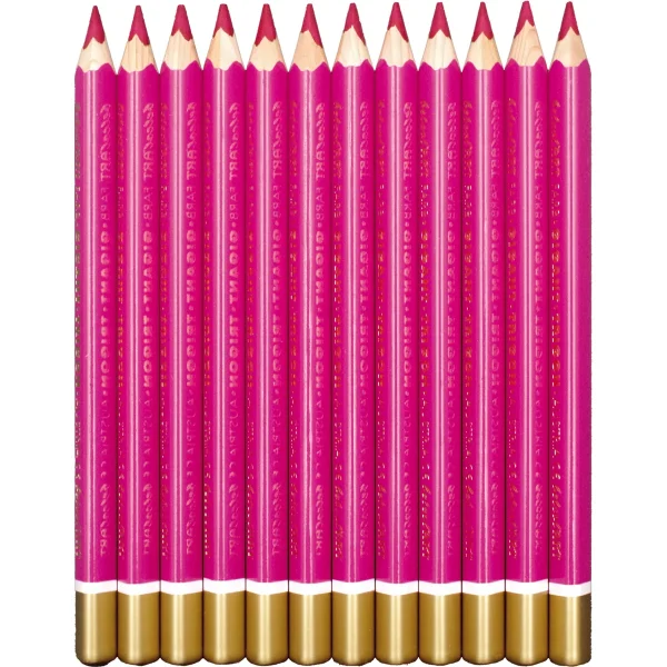belcolART Colour Giant Trigon 12 Cyclamen Pencils — Eduplay Educational Toy for Nursery