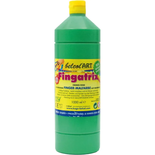 belcolART Fingatrix 1000ml Green — Eduplay Nursery Educational Toy