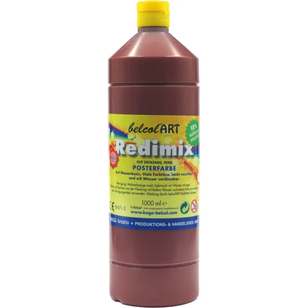 belcolART Redimix 1000ml Brown — Eduplay Nursery Educational Toy