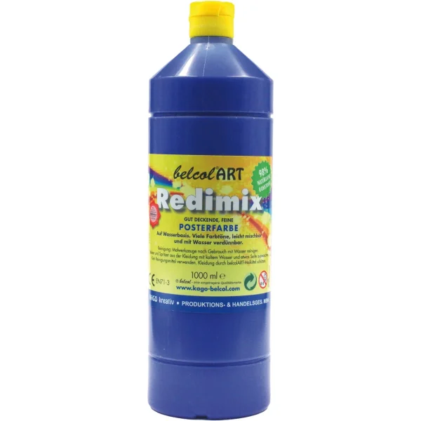 belcolART Redimix 1000ml Dark Blue — Eduplay Nursery Educational Toy