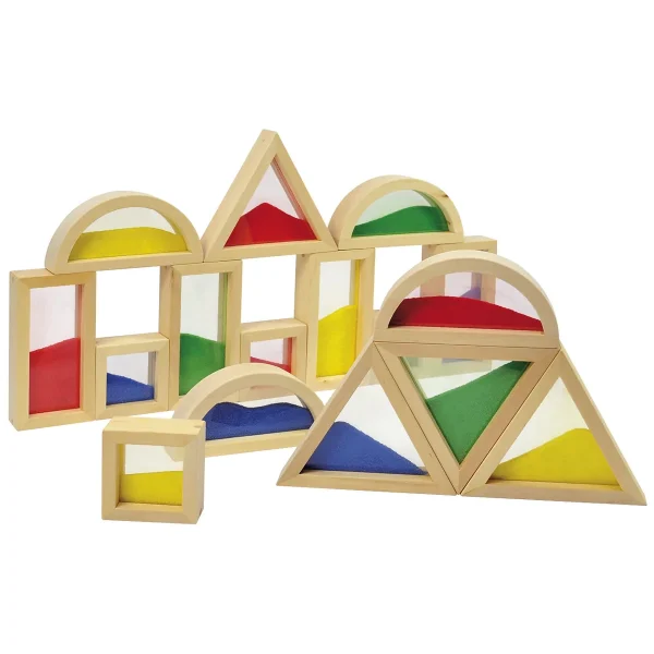 Blocks with Sand 16 pieces — Eduplay educational toy for nursery
