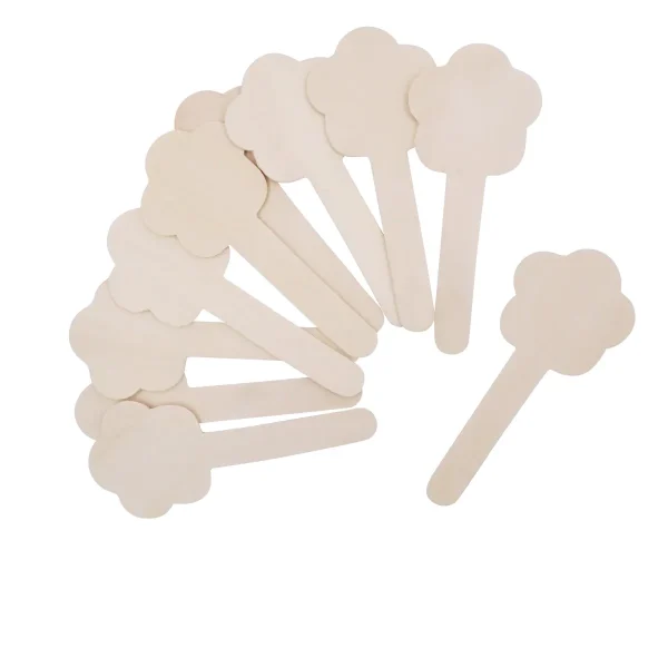 Flower Wooden Craft Sticks 10-Piece Set — Eduplay educational toy for nursery