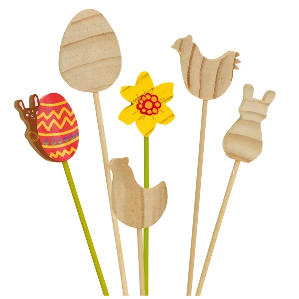 Easter Flower Sticks 12-Piece Set — Eduplay Educational Toy Nursery
