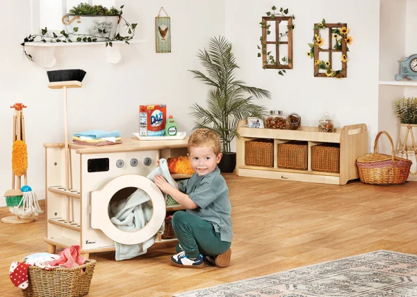 Boston Washing Machine Play Furniture — Millhouse Learning Toys School