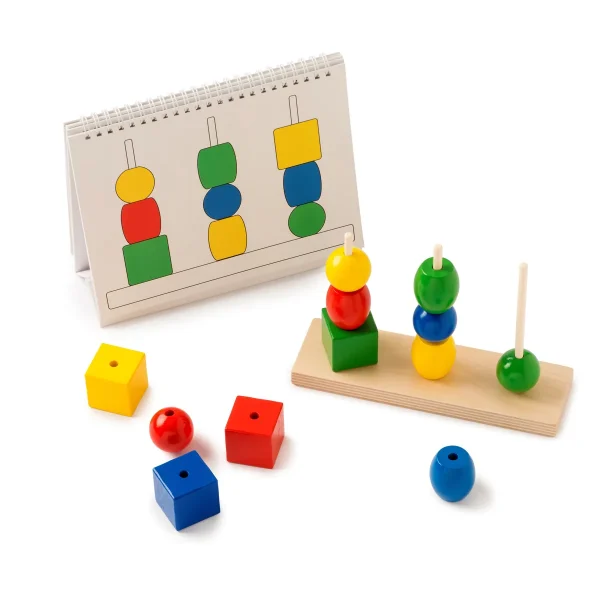 Build the tower — Eduplay educational toy for nursery