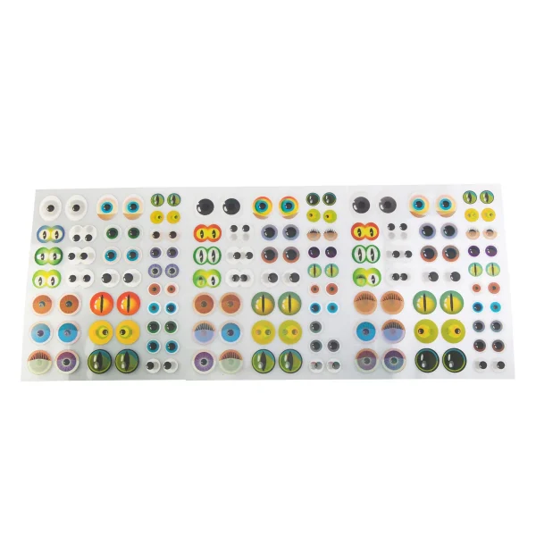 Colourful Flat 3D Eyes Set of 144 — Eduplay Educational Toy