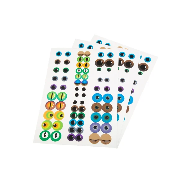 Colourful Eye Stickers Set of 204 — Eduplay Educational Toy