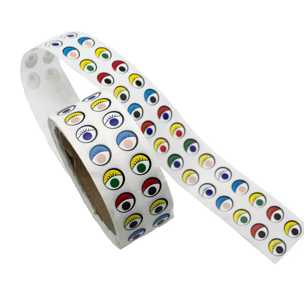 Colourful Eye Stickers on Roll 2000-Piece Set — Eduplay Educational Nursery Toy