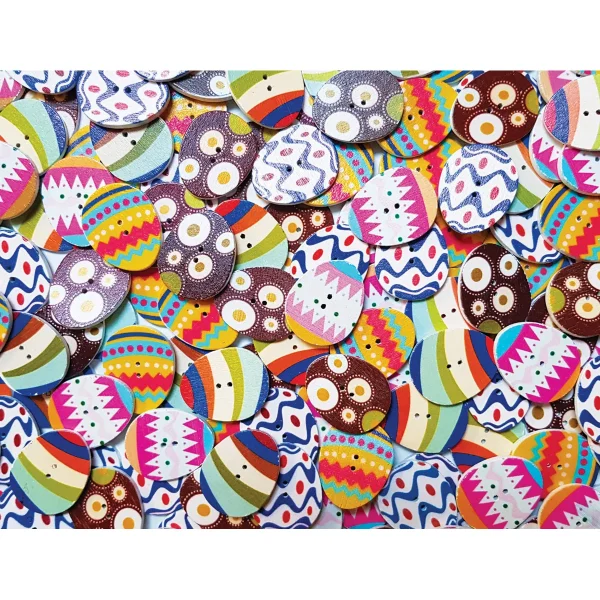Colourful Egg Buttons 25-Piece Set — Eduplay Educational Nursery Toy
