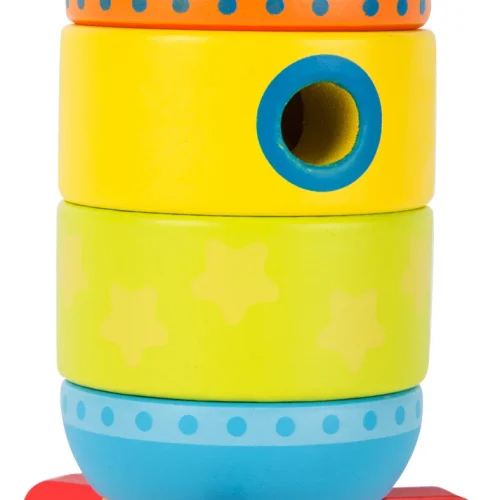 Colourful Stacking Rocket — Millhouse Educational Toys School