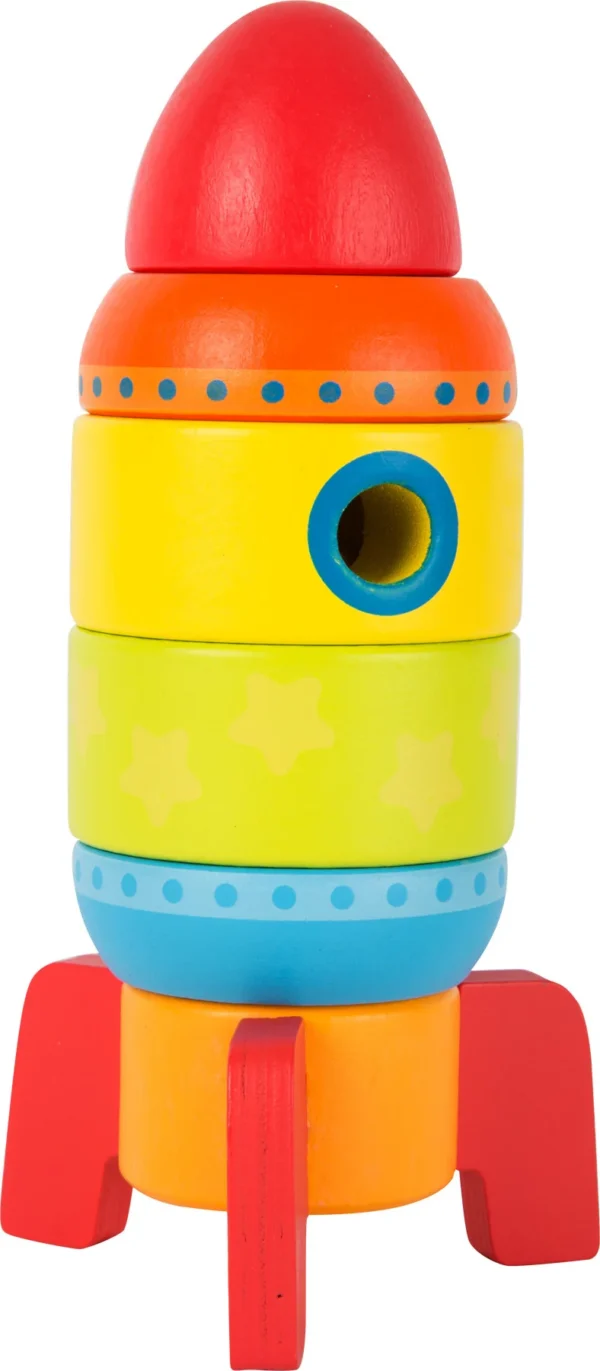 Colourful Stacking Rocket — Millhouse Educational Toys School