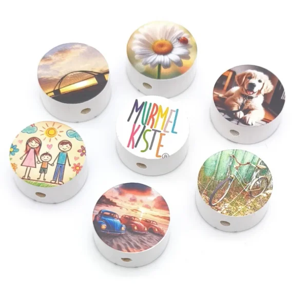 Your Photo on a Bead • Personalised Motif Bead