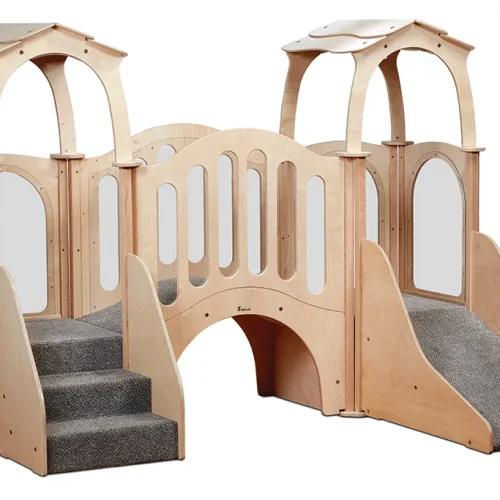 Discovery Bridge Children's Gym (with Roof) — Millhouse Educational Toys School