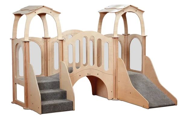 Discovery Bridge Children's Gym (with Roof) — Millhouse Educational Toys School