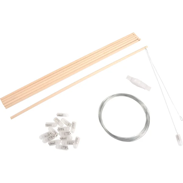 DIY Wooden Lantern Stick LED Set of 12 — Eduplay educational toy