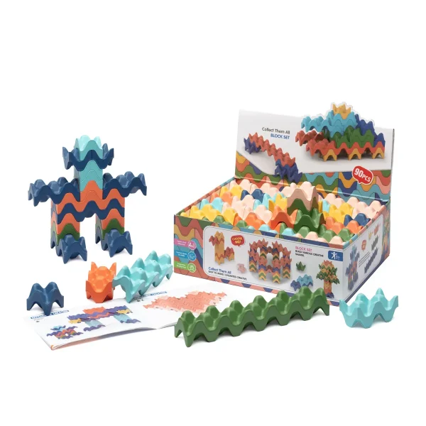 Egg Cup Stacking Blocks 90 Pieces — Eduplay Educational Toy for Nursery